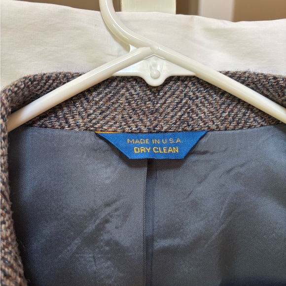 Pendleton Wool Western Sport Coat Jacket 44 long ~ Vintage ~ made in USA - Picture 6 of 6